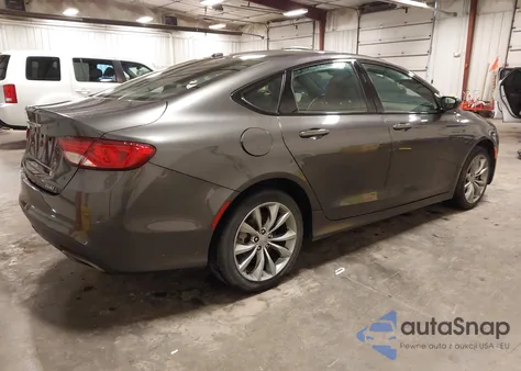 2015 Chrysler 200 S из США, поврежденный, VIN 1C3CCCBBXFN658106